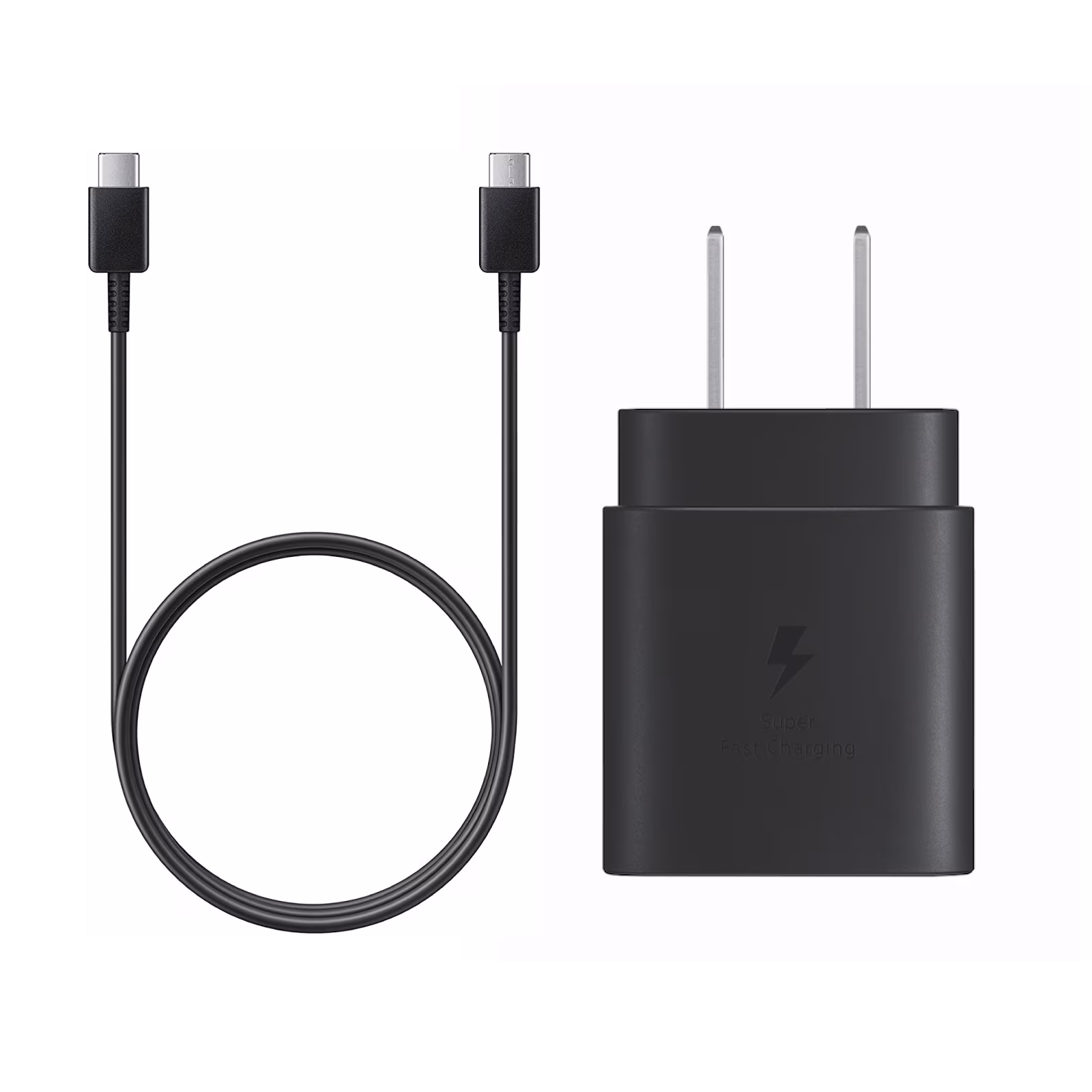 Cargador Carga Rápida Samsung 45W + Cable USB-C